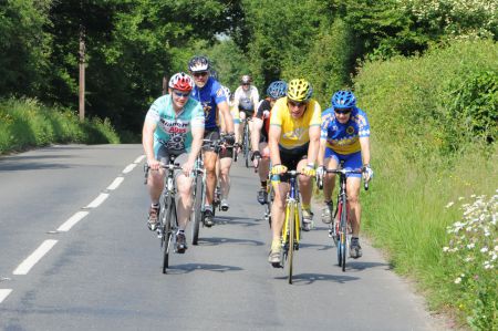 2008 Bike Ride - the professionals!